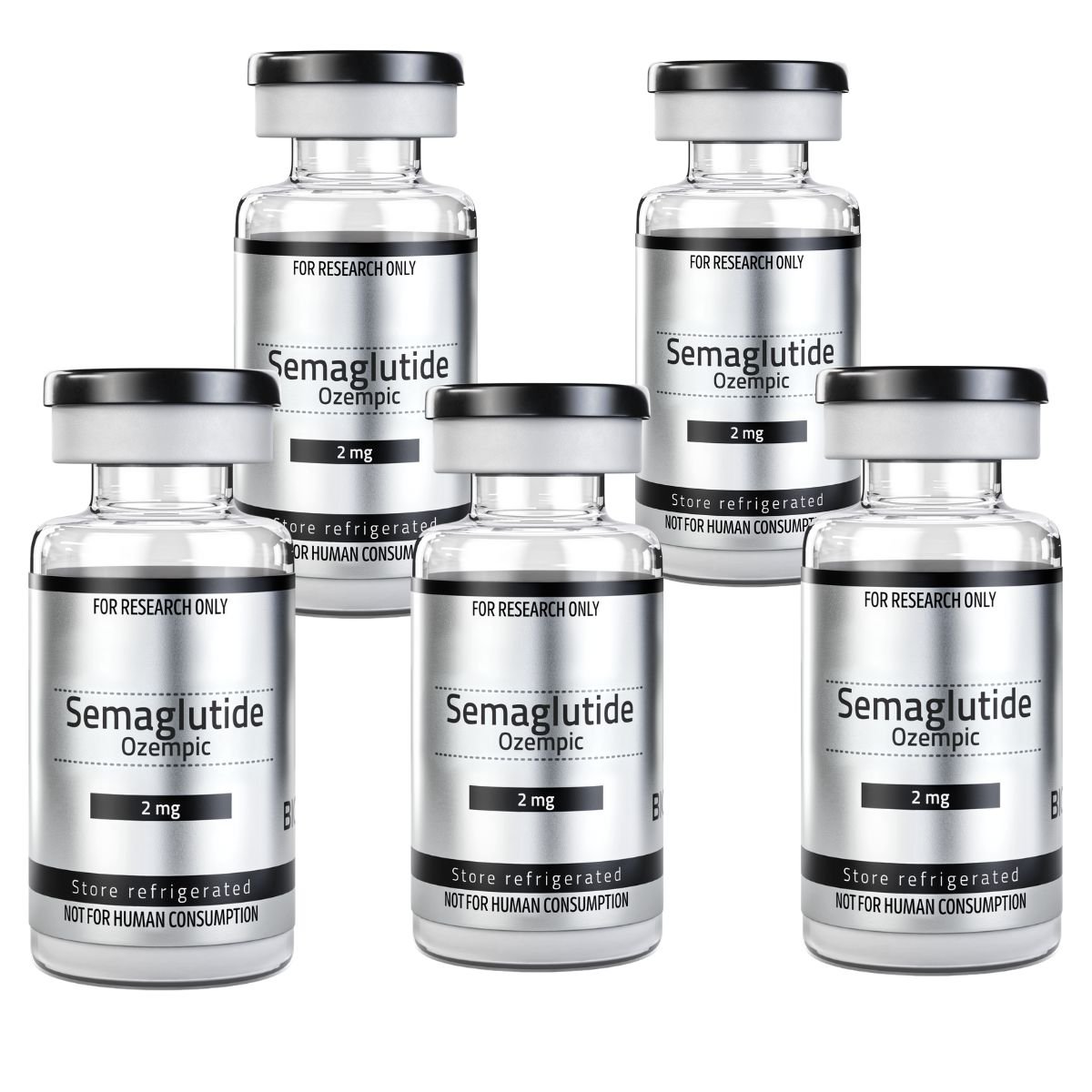 Ozempic 2mg (5 Vials Combo)