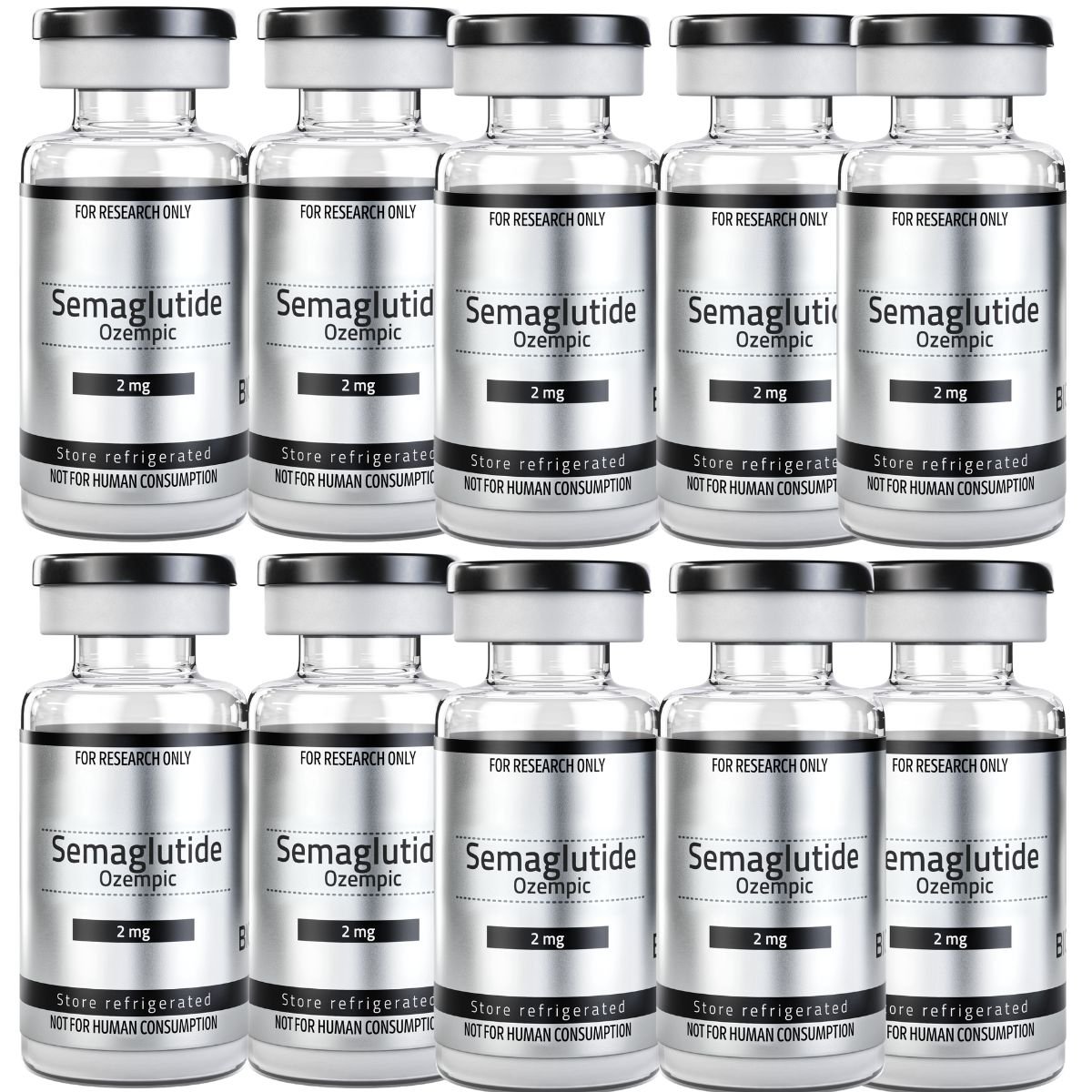 Ozempic 2mg (10 Vials Combo)