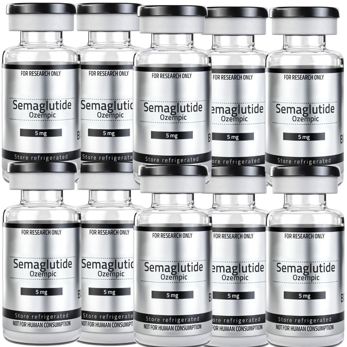 Ozempic 5mg (10 Vials Combo)