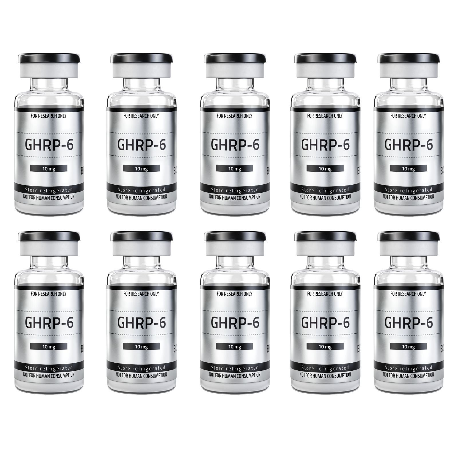 GHRP-6 10mg vial (Box of 10)